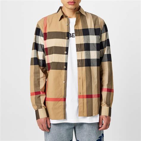 Burberry somerton long sleeved shirt